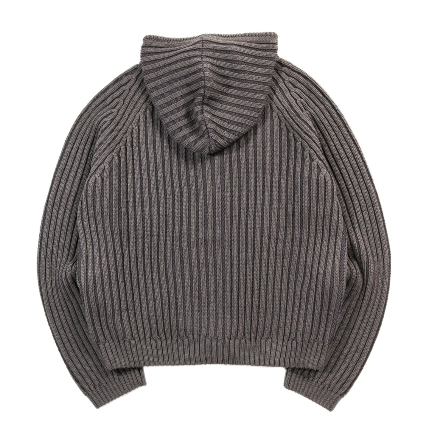 OUR LEGACY LEVEL HOOD SAGE STRIPE DRY MERINO WOOL