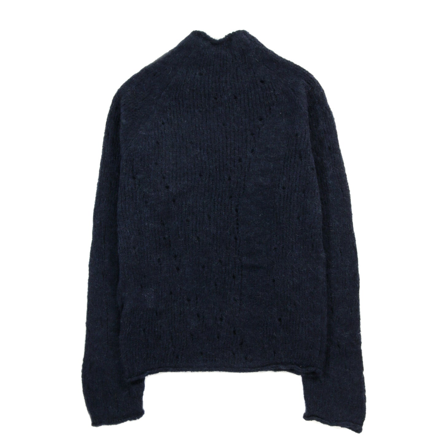 OUR LEGACY RIDER POPOVER BLENDED BLUE JAGGED ALPACA