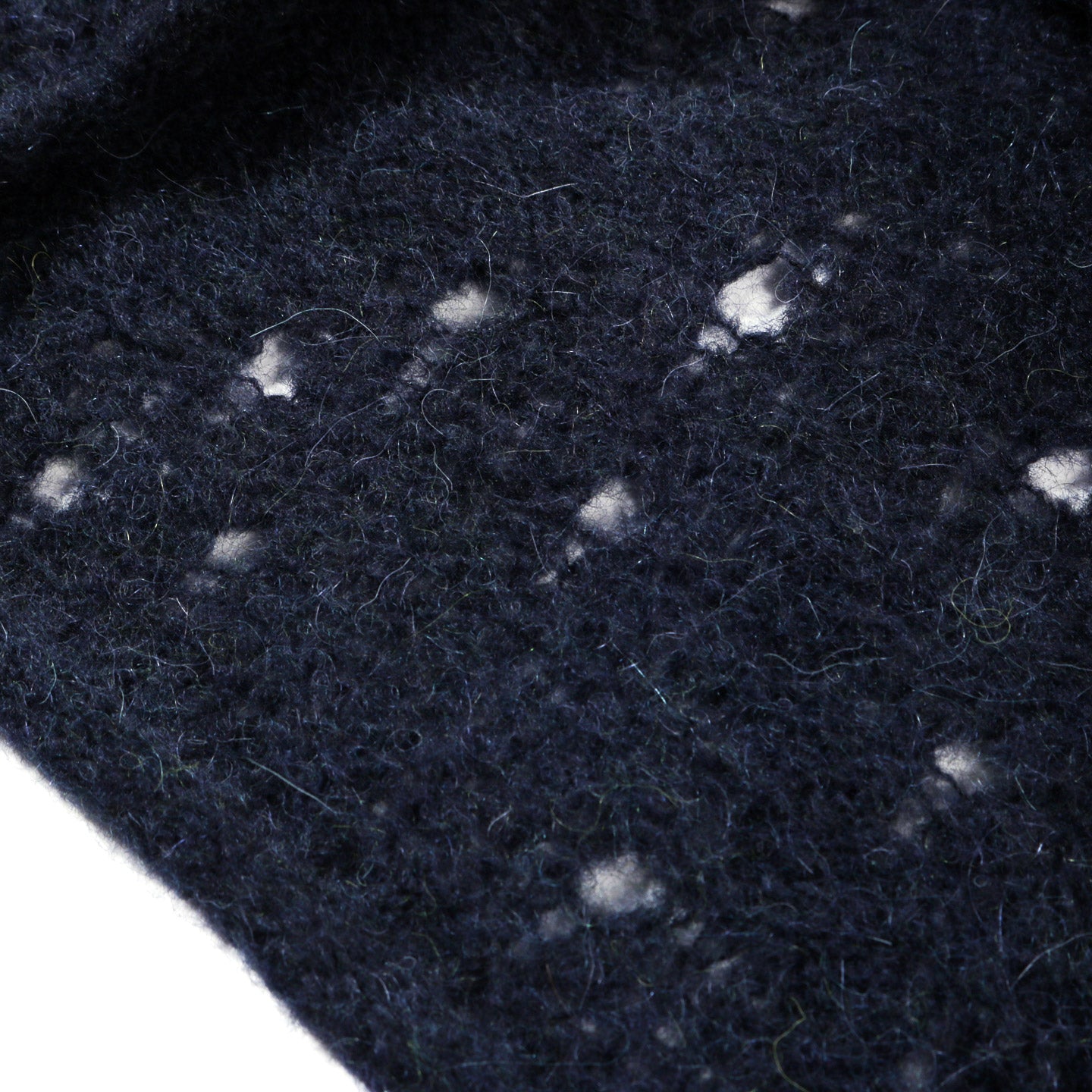 OUR LEGACY RIDER POPOVER BLENDED BLUE JAGGED ALPACA