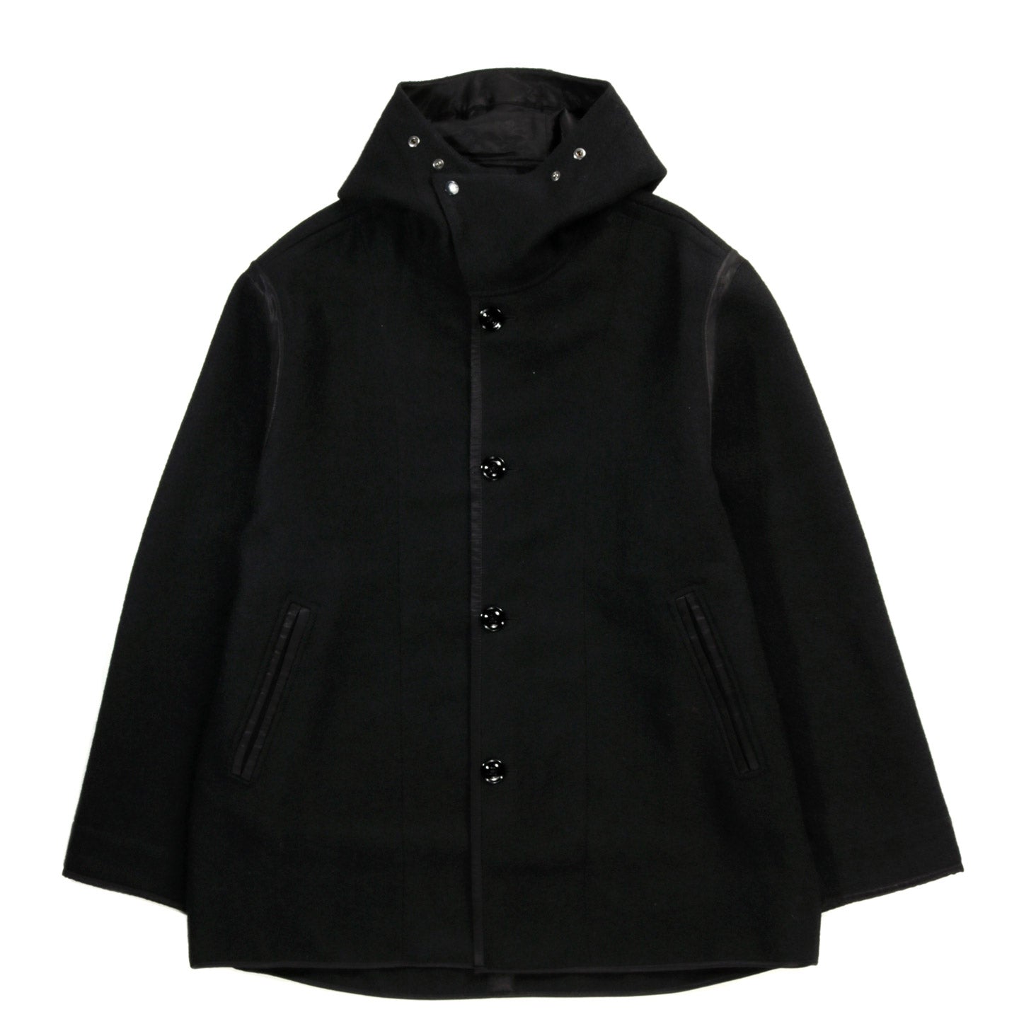 OUR LEGACY LINER JACKET BLACK STAMPED WOOL