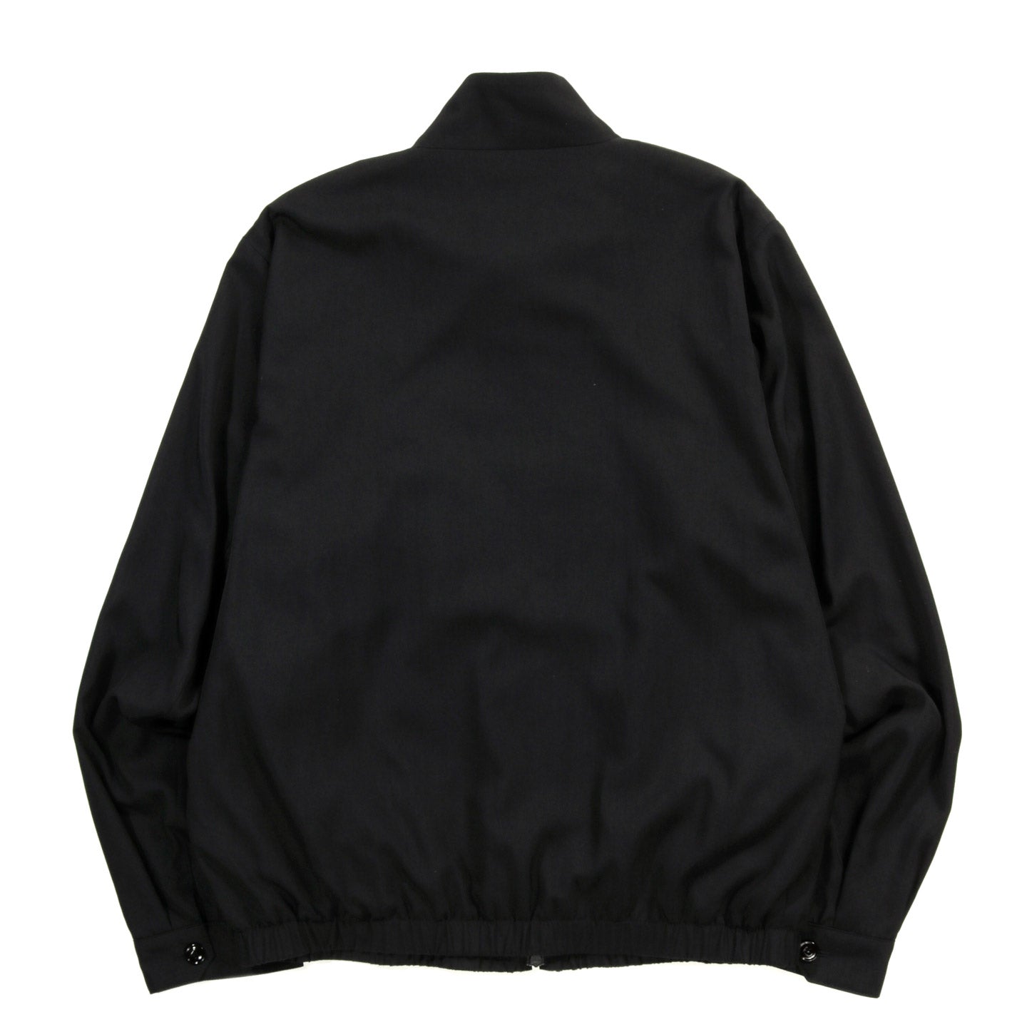 OUR LEGACY CASINO JACKET CROW BLACK NIGHT DRAPE TWILL
