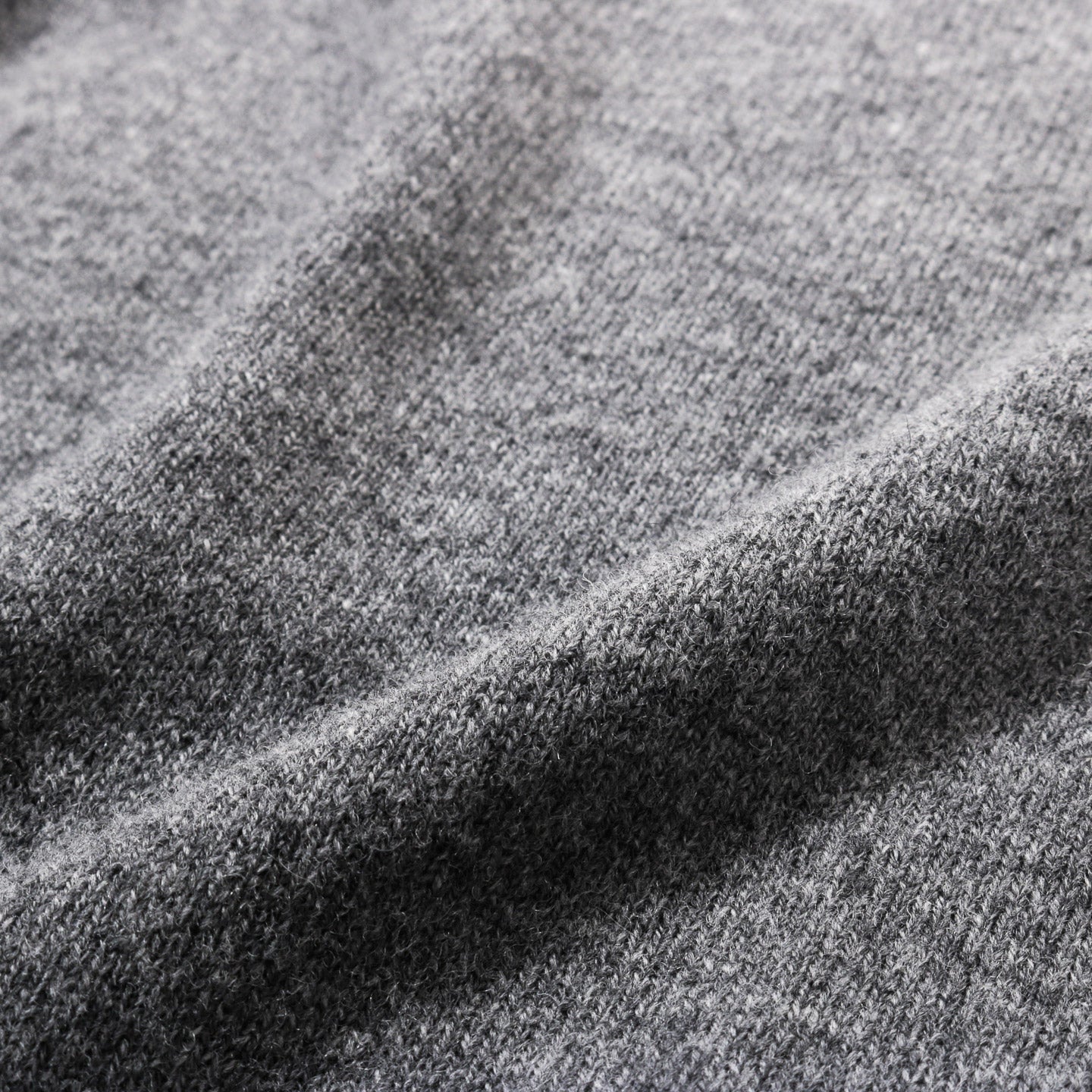 ORSLOW WOOL CREW NECK SWEATER HEATHER GRAY