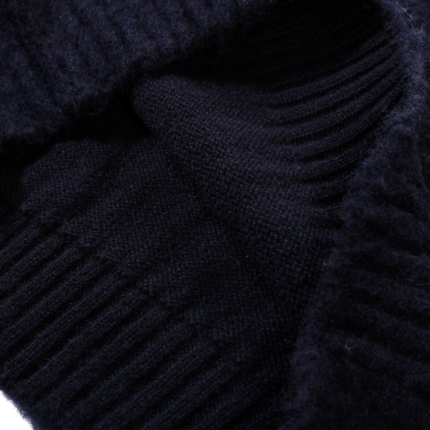 PHIGVEL MAKERS SHAGGY DOG SWEATER NAVY