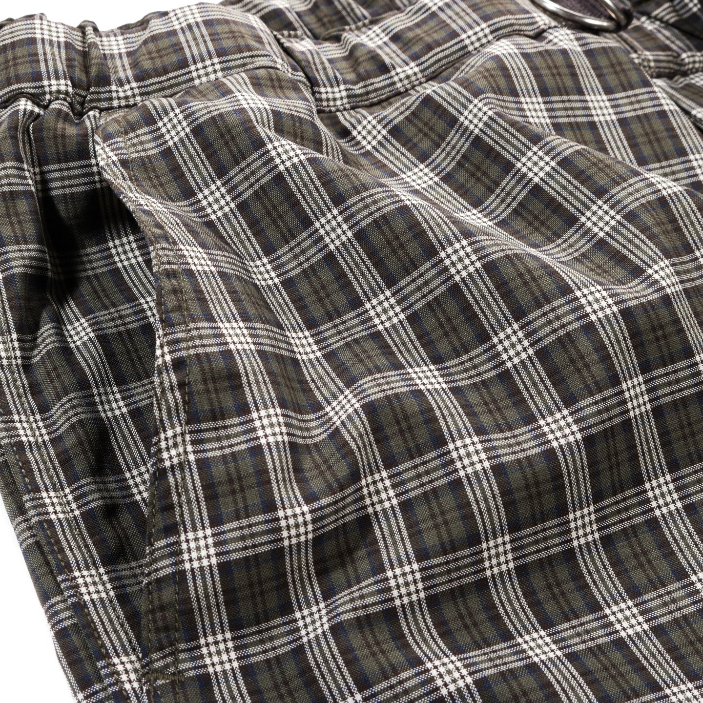 PHIGVEL MAKERS STRING TROUSERS OLIVE / BROWN