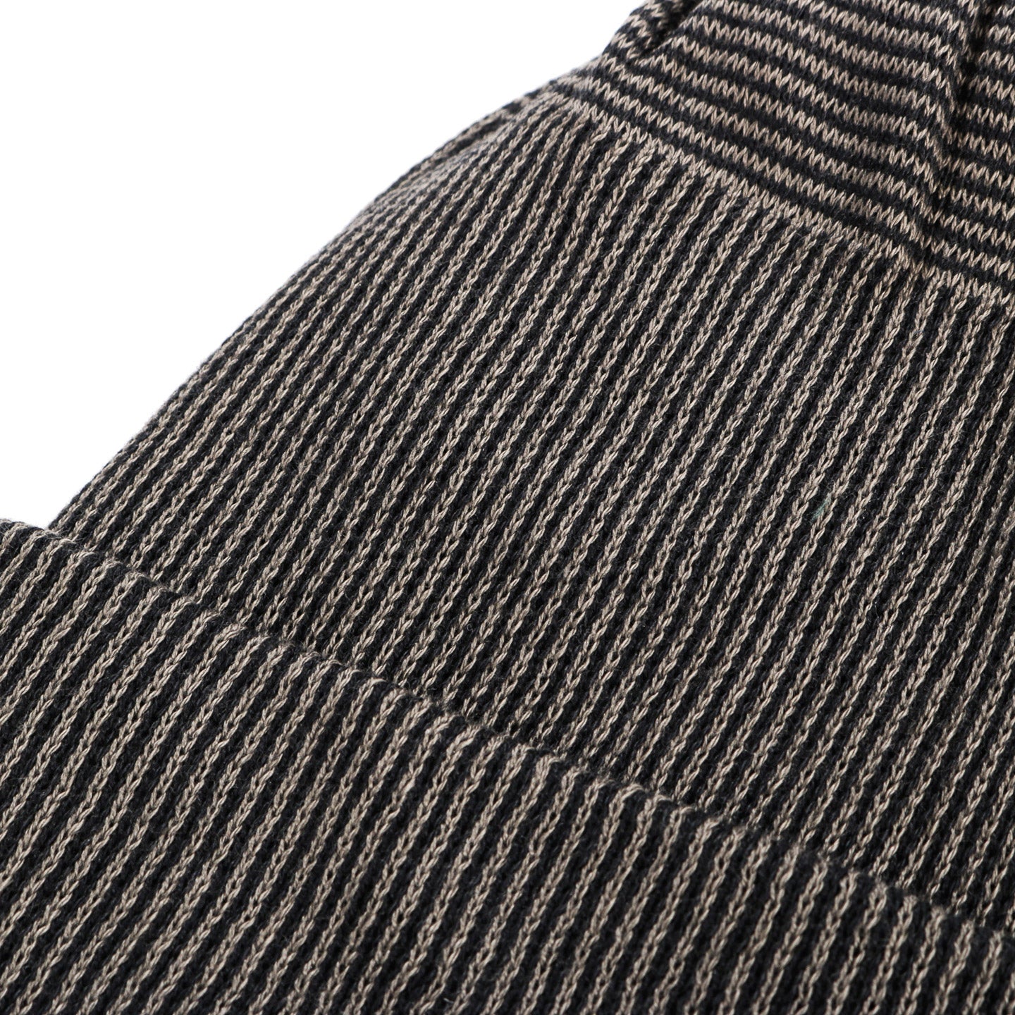 ROTOTO SUPER SOFT ACORN BEANIE MOSS GRAY / BLACK