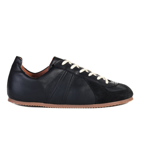 REPRODUCTION OF FOUND GERMAN MILITARY TRAINER BLACK
