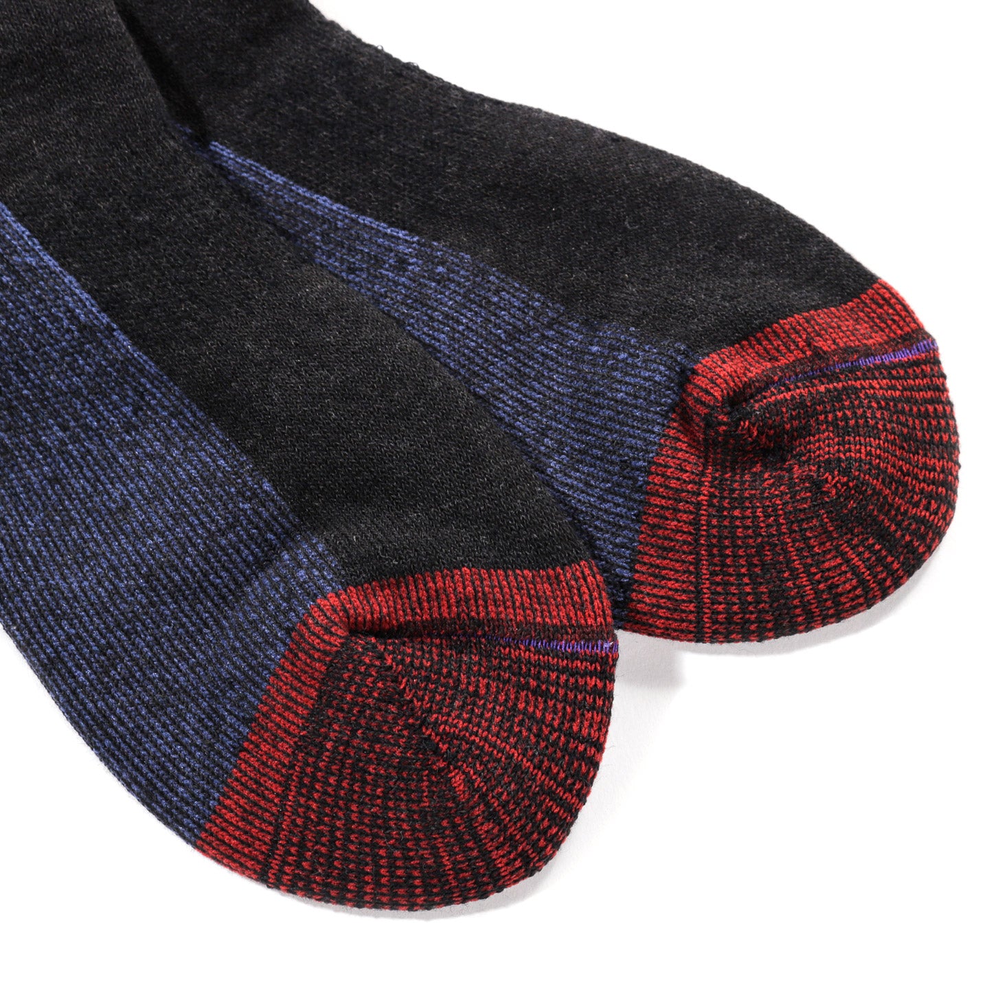 ROTOTO DOUBLE FACE MERINO PILE SOCKS CHARCOAL