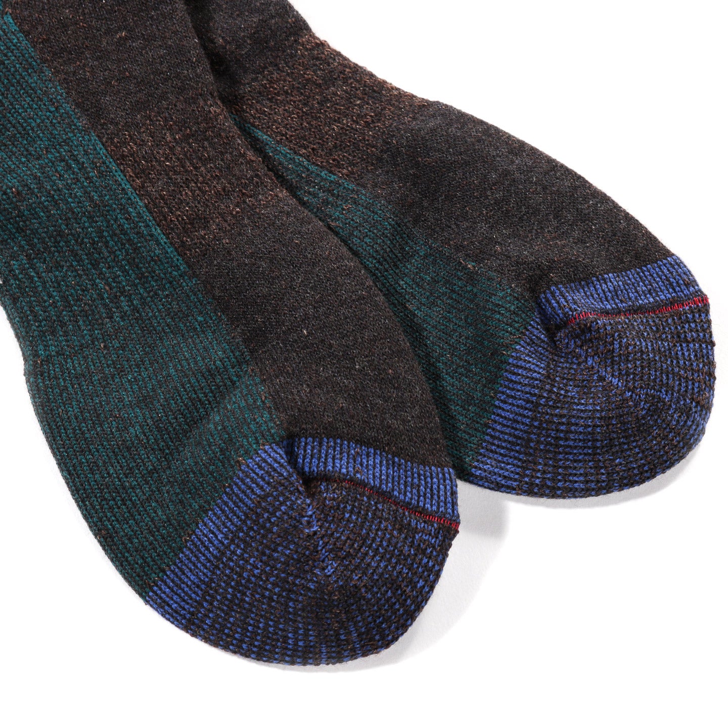 ROTOTO DOUBLE FACE MERINO PILE SOCKS D.BROWN
