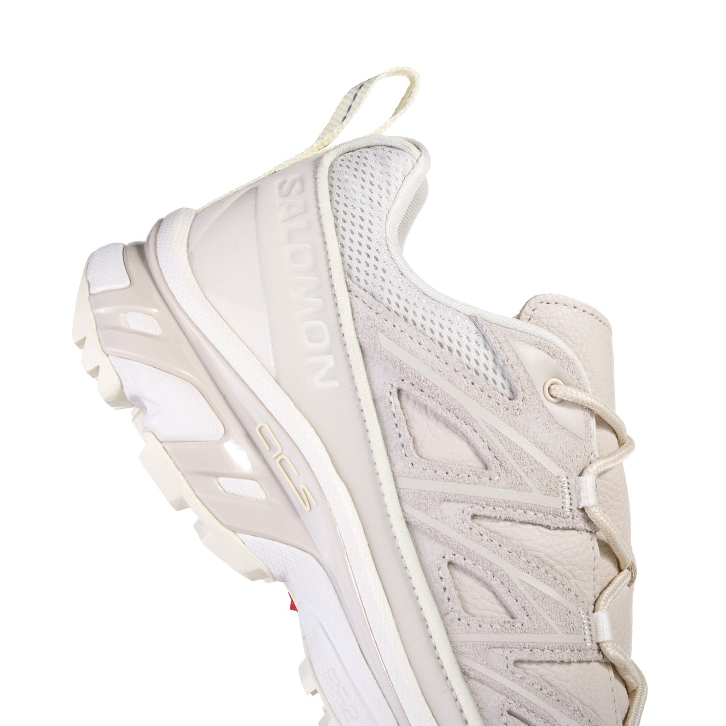SALOMON XT-6 EXPANSE LEATHER VANILLA ICE / ALMOND MILK / TRANSPARENT YELLOW