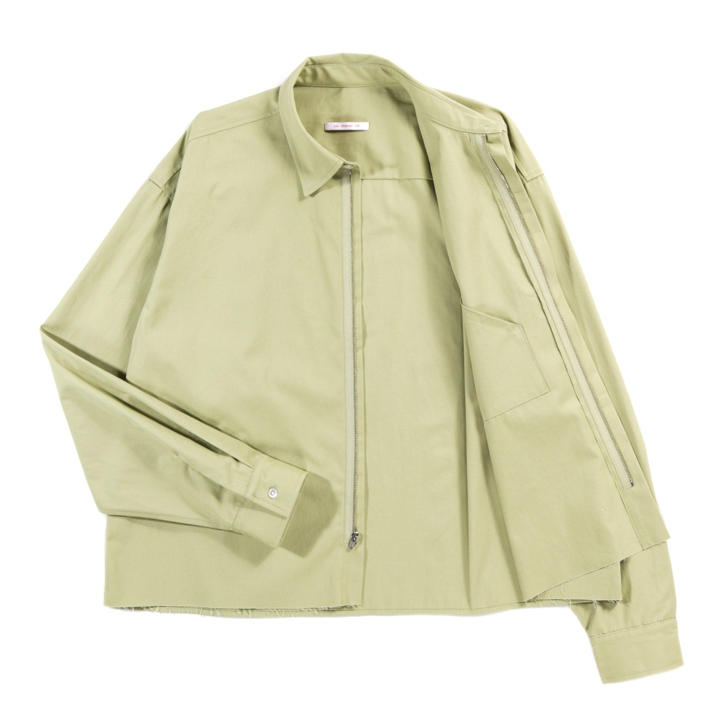 S.K. MANOR HILL MECHANIC SHIRT / JACKET SAGE COTTON