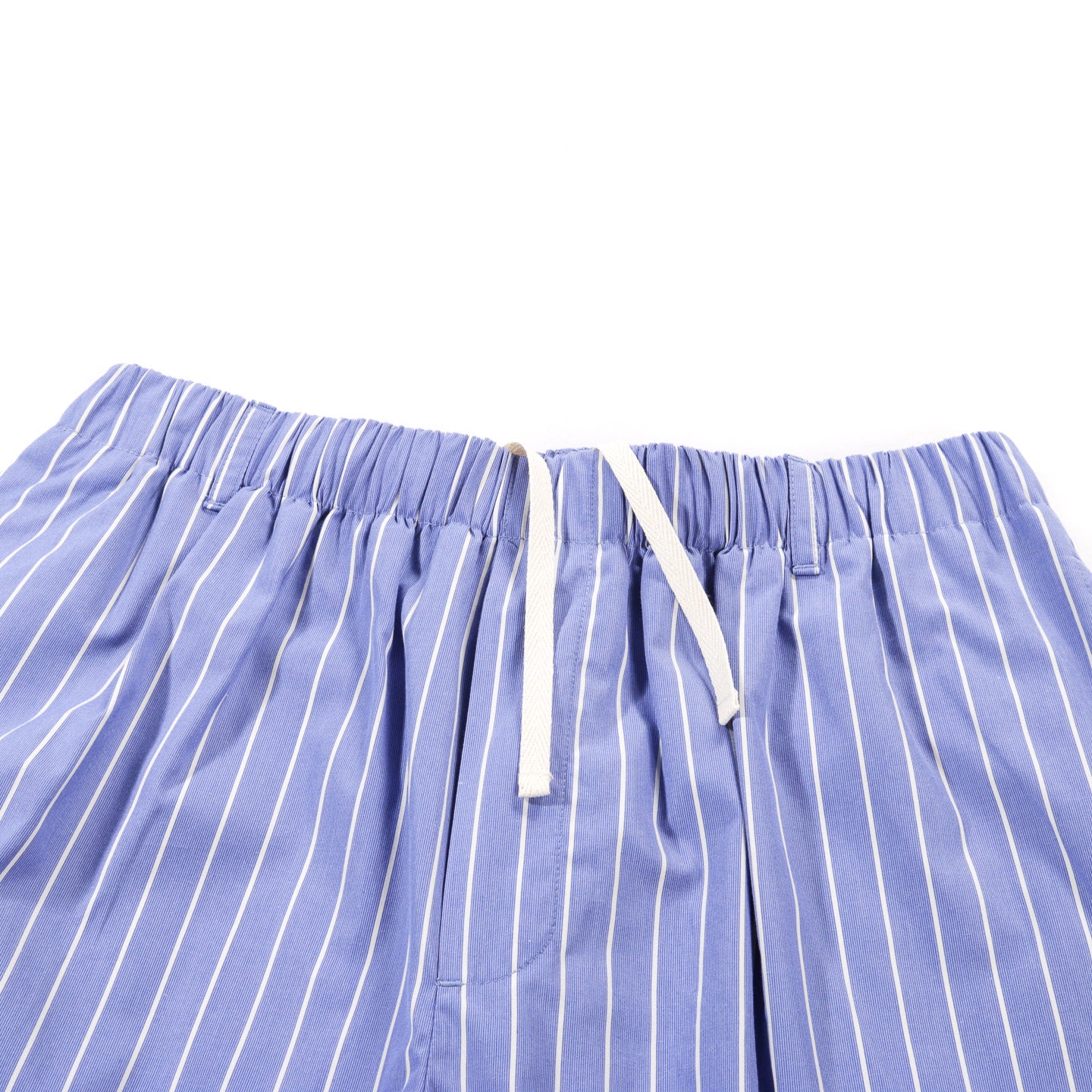 S.K. MANOR HILL SOLAR SHORT BLUE / WHITE STRIPES COTTON