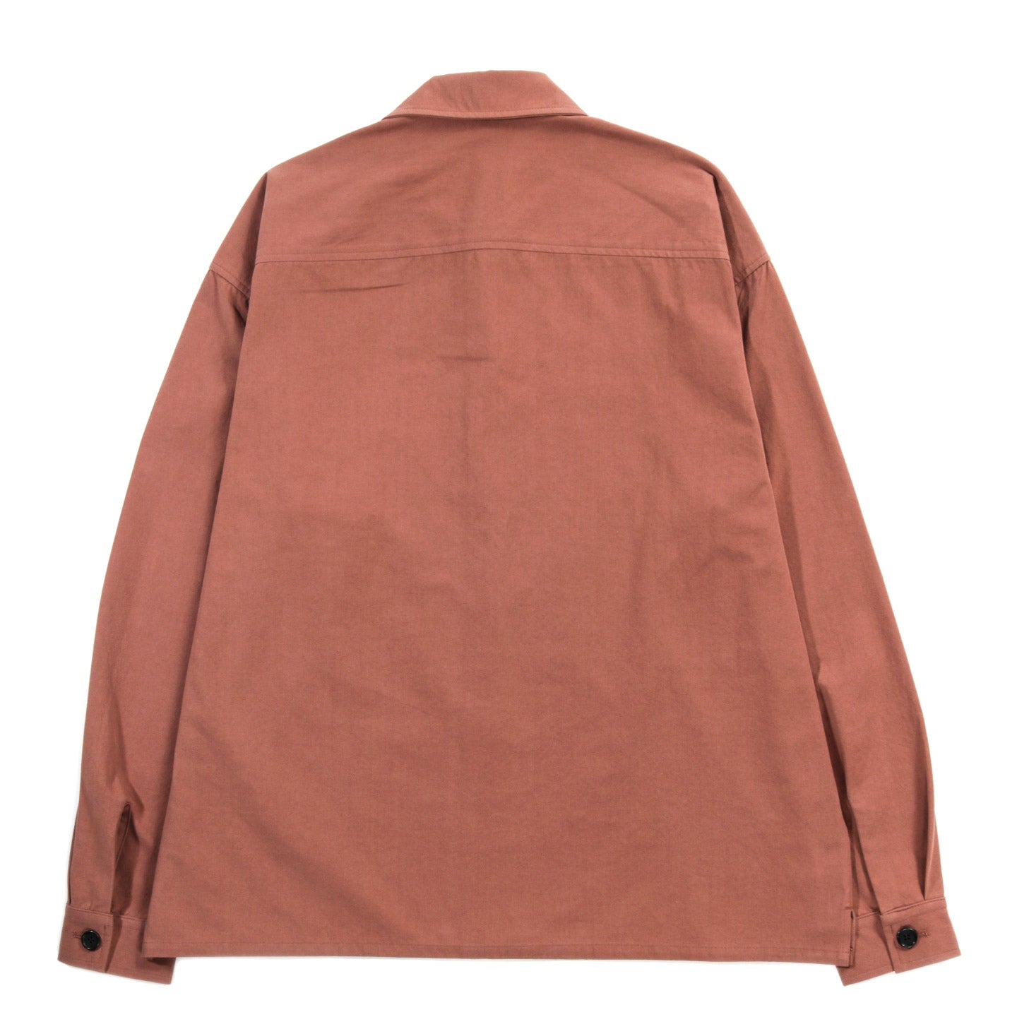S.K. MANOR HILL TASK SHIRT JACKET LIGHT BROWN ORGANIC COTTON