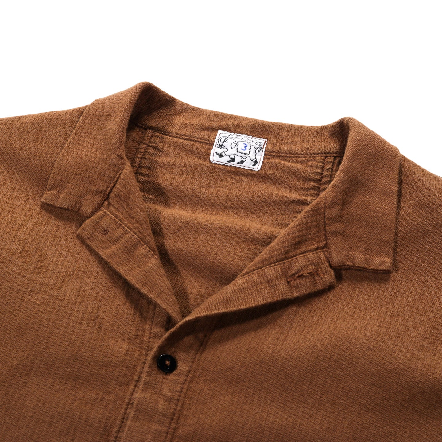 TENDER TYPE 486 BURRO SHIRT COTTON DIAMONDBONE BROWN HAT