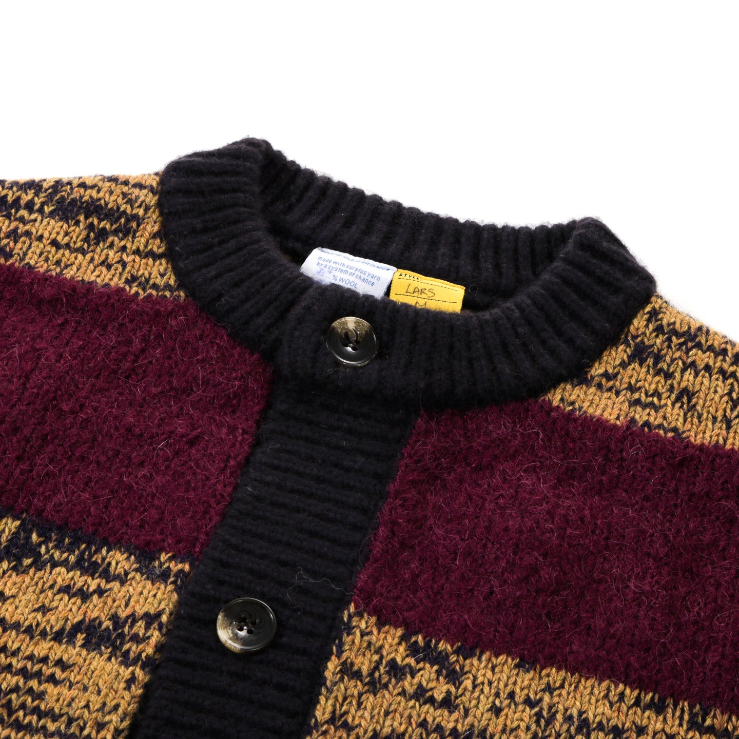 WASTE YARN PROJECT LARS CARDIGAN - M (B)