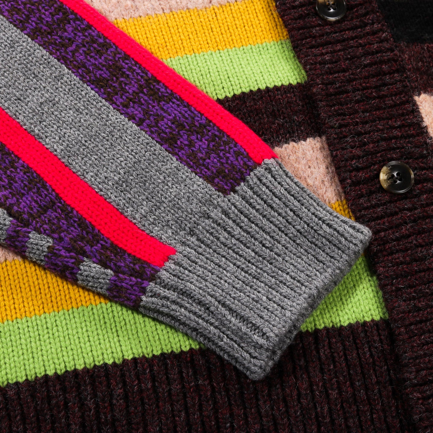 WASTE YARN PROJECT LARS CARDIGAN - M (C)