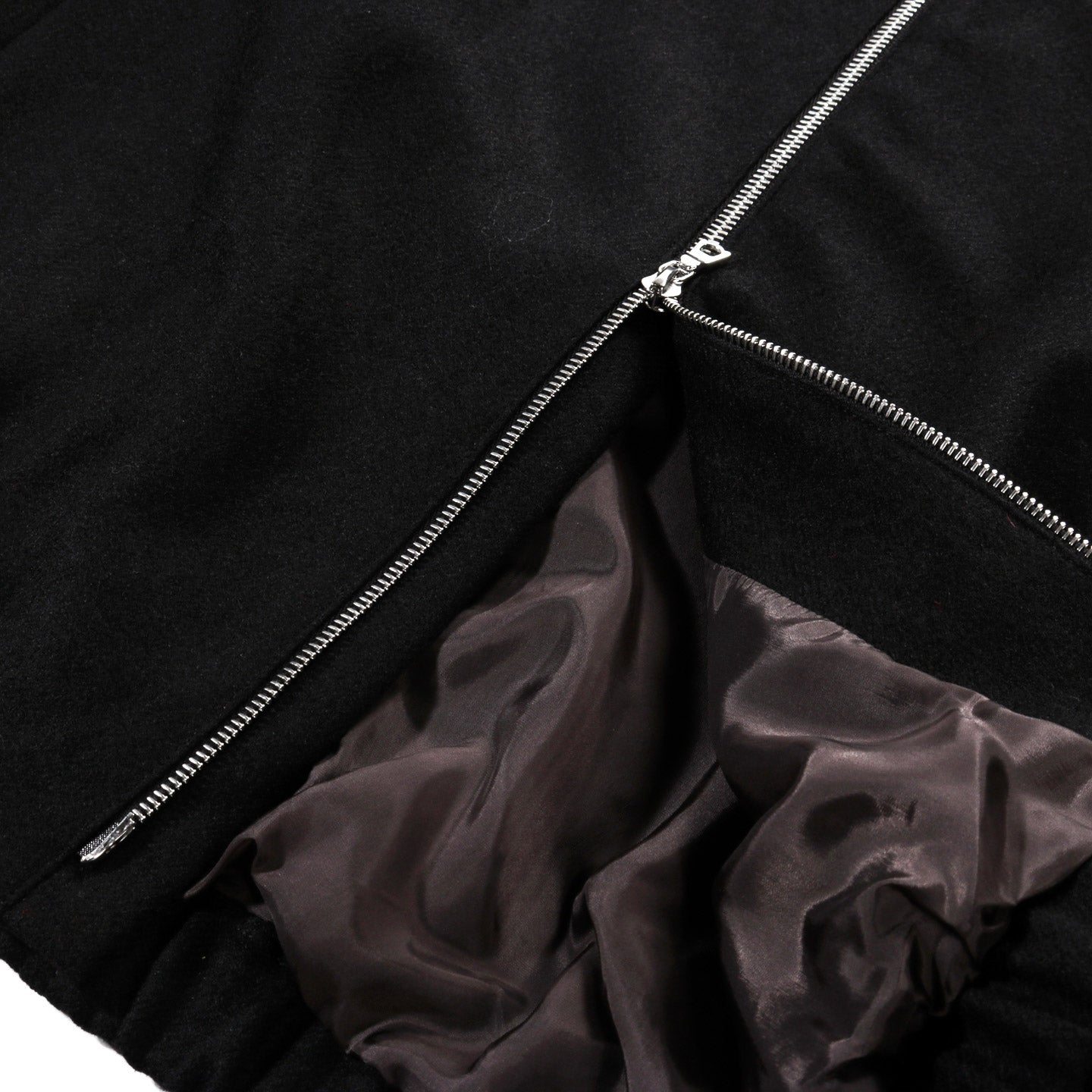 WANZE HARRINGTON JACKET WOOL SERGE BLACK
