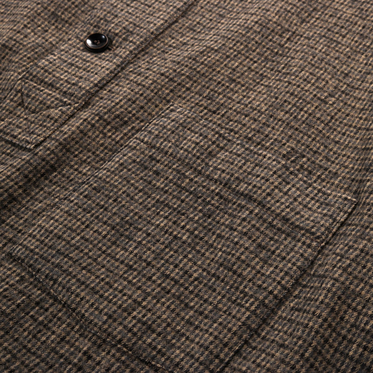 WANZE SMOCK BRUSHED COTTON WOOL PLAID
