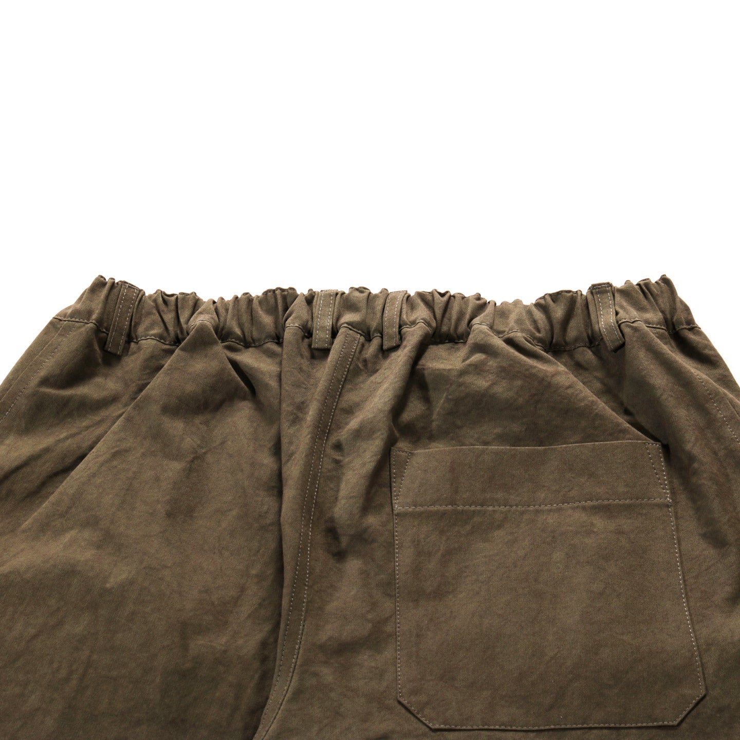 WANZE TROUSER DENSE WEAVE COTTON KHAKI