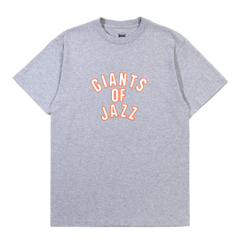 BOOK WORKS GIANTS OF JAZZ TEE GREY