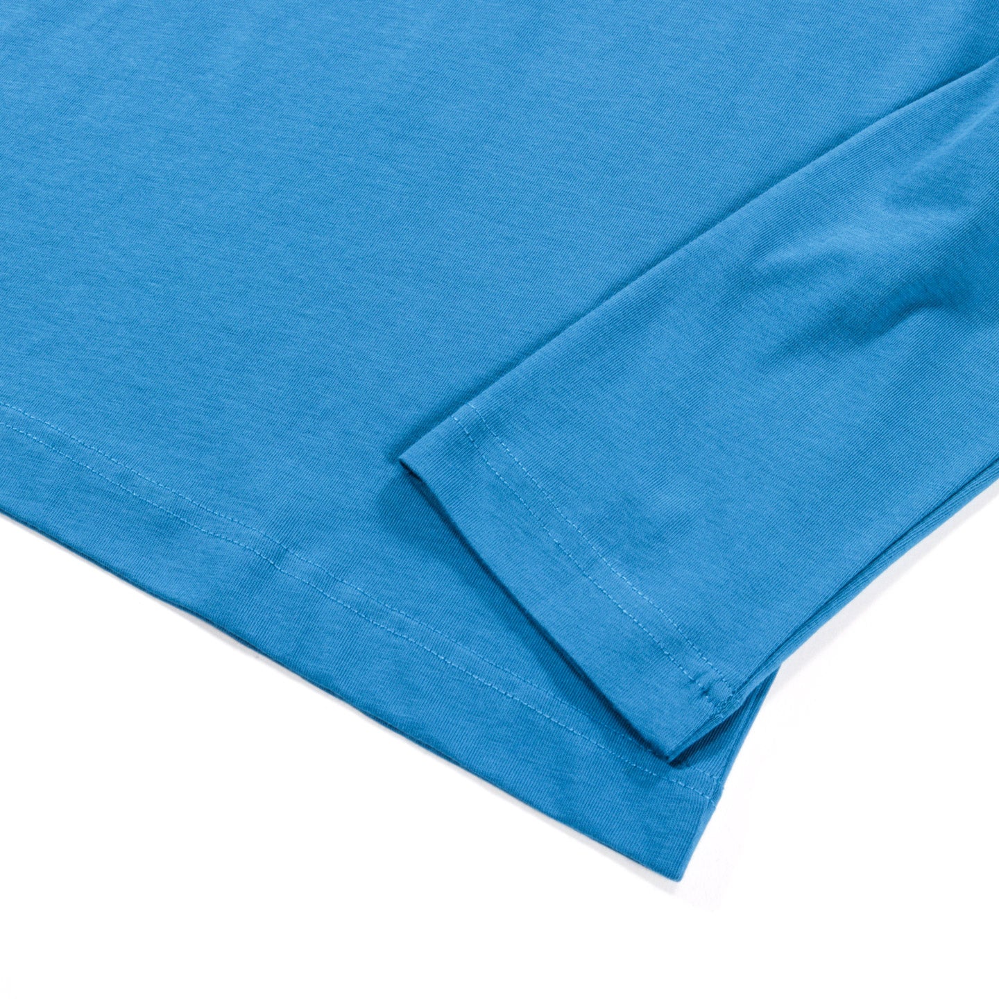 COMME DES GARCONS SHIRT T015 LONG SLEEVE T-SHIRT BLUE