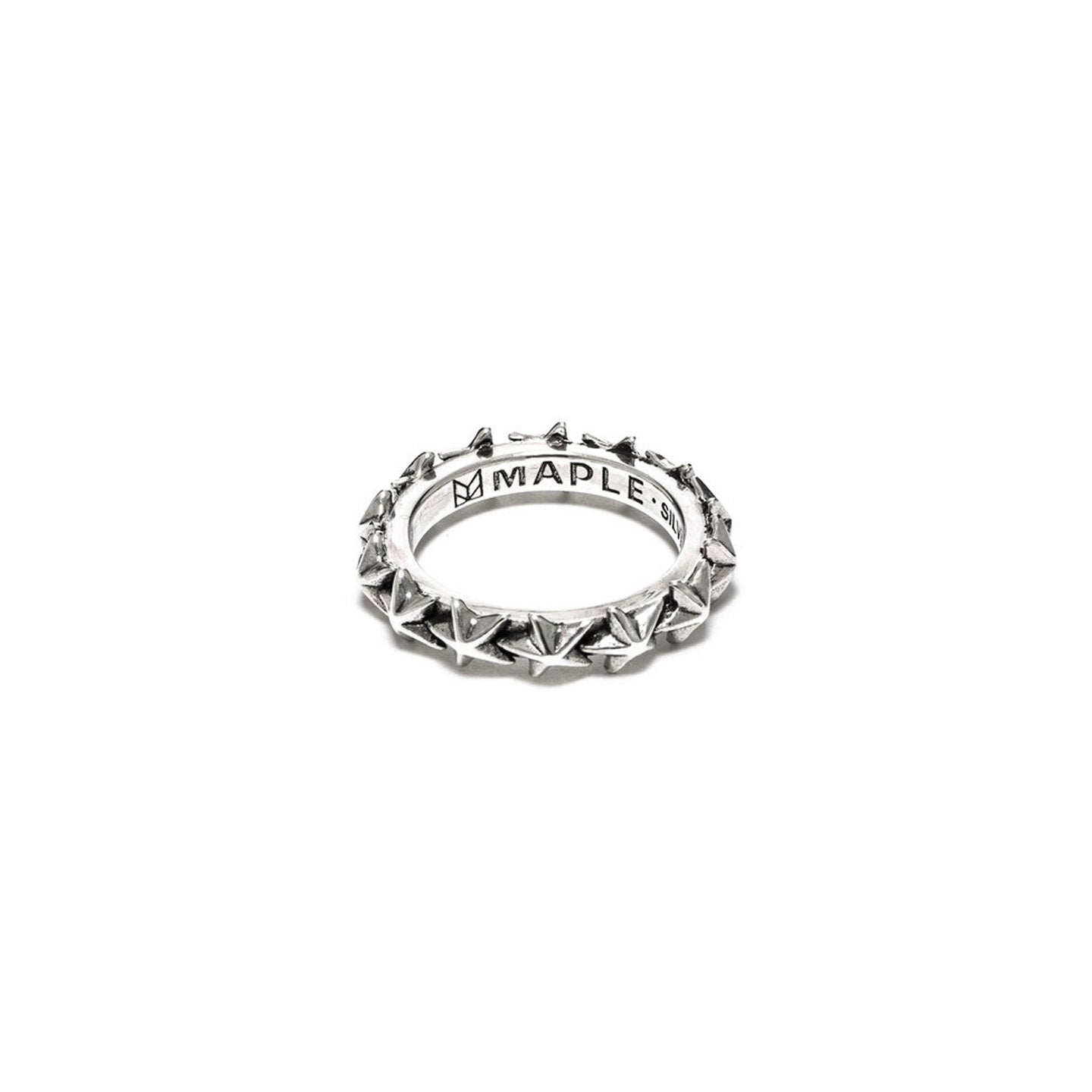 MAPLE STAR RING SILVER 925