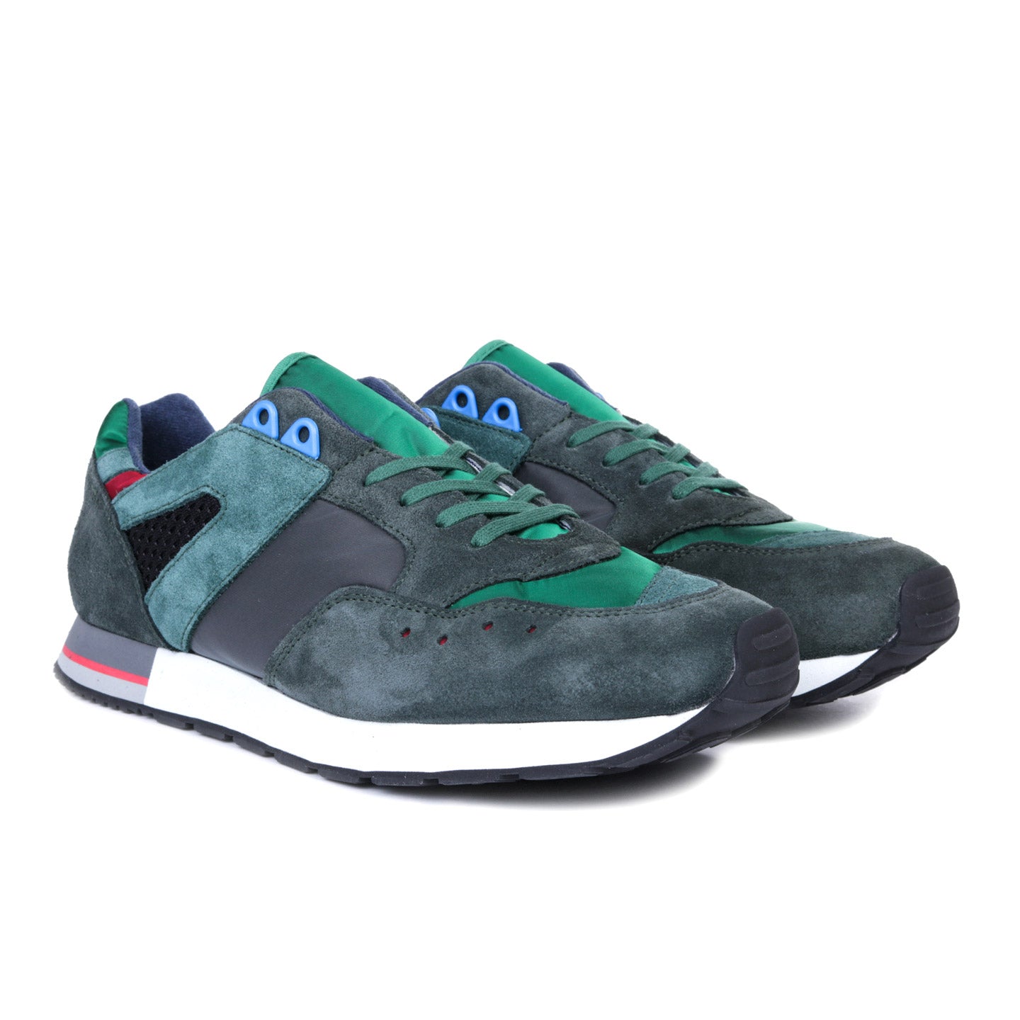 REPRODUCTION OF FOUND FRENCH MILITARY TRAINER CHARCOAL / GREEN