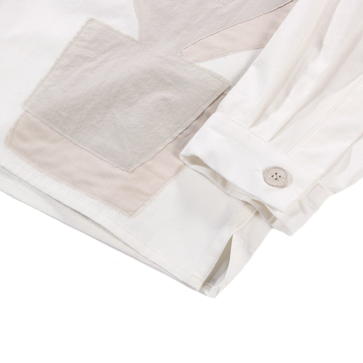 XENIA TELUNTS PLANT SHIRT WHITE